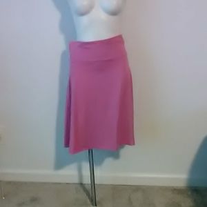 Pink skirt